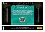 2019-20 Stromile Swift Panini Impeccable ILLUSTRIOUS INK AUTO 79/99 AUTOGRAPH #IL-STR Memphis Grizzlies