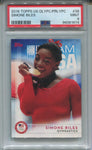 2016 Simone Biles Topps US Olympic Paralympic ROOKIE RC PSA 9 #38 Gymnastics