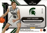 2023-24 Joey Hauser Panini Prizm Draft Picks ROOKIE COLLEGE PENMANSHIP ORANGE PULSAR AUTO 47/49 AUTOGRAPH #CP-JHS Brooklyn Nets