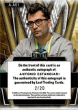2025 Antonio Esfandiari Leaf Poker BLUE AUTO 02/20 AUTOGRAPH #A-AE1 Poker