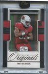 2024 Trey Benson Panini One ROOKIE ORIGINALS RC #OO-TBN Arizona Cardinals