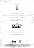 2025 Je'Von Evans Topps Royalty WWE PILLARS OF GREATNESS AUTO 41/99 AUTOGRAPH #PGS-JVE NXT