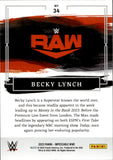 2023 Becky Lynch Panini Impeccable WWE 47/49 #34 Monday Night Raw