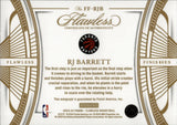 2023-24 RJ Barrett Panini Flawless FINISHES AUTO 19/25 AUTOGRAPH #FF-RJB Toronto Raptors