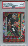 2024 Michael Penix Jr. Panini Donruss THE ELITE SERIES ROOKIE RC PSA 10 #2 Atlanta Falcons 3893