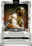 2024 Elvin Hayes Leaf Sports Heroes PINK AUTO 09/15 AUTOGRAPH #BA-EH1 Washington Bullets HOF