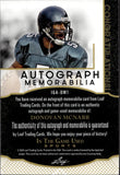 2024 Donovan McNabb Leaf In the Game Used SILVER JERSEY AUTO 1/2 AUTOGRAPH RELIC #IGA-DM1 Philadelphia Eagles