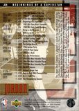 1995-96 Michael Jordan Upper Deck THE JORDAN COLLECTION #JC4 Chicago Bulls HOF