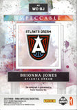 2025 Brionna Jones Panini Impeccable WNBA HOLO SILVER WATERCOLOR SIGNATURES AUTO 11/25 AUTOGRAPH #WC-BJ Atlanta Dream