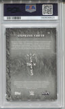 2025 Stephanie Vaquer Topps Chrome x Cactus Jack YELLOW MINI DIAMOND REFRACTOR 63/75 PSA 8.5 #79 Monday Night Raw 8623