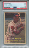 1957 Hank Aaron Topps PSA 1.5 #20 Milwaukee Braves HOF 0019