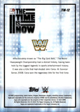 2025 John Cena Topps Chrome WWE THE TIME IS NOW GOLD REFRACTOR 09/50 #TIN-12 Friday Night Smackdown