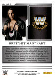 2024 Bret "Hit Man" Hart Panini Chronicles WWE NOIR HOLO GOLD 10/10 #NR-9 WWE HOF