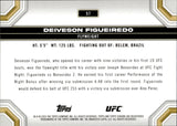2024 Deiveson Figueiredo Topps Chrome GREEN REFRACTOR 04/99 #57 Flyweight