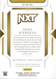 2024 Tony D'Angelo Relic Panini National Treasures WWE Material Treasures Holo Gold 06/10 #MT-TDA NXT