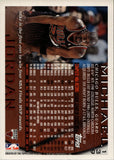 1996-97 Michael Jordan Topps FOIL NBA 50 #139 Chicago Bulls HOF *NRMT*
