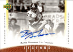 2006 Randy Grossman Upper Deck NFL Legends LEGENDARY SIGNATURES AUTO AUTOGRAPH #79 Pittsburgh Steelers