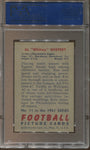 1951 Whitey Wistert Bowman PSA 6 Philadelphia Eagles #11 0338
