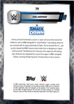 2025 Karl Anderson Topps Chrome SAPPHIRE GREEN 12/75 #79