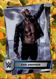 2025 Karl Anderson Topps Chrome SAPPHIRE GOLD 37/50 #79