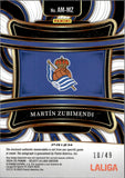2024-25 Martin Zubimendi Relic Autograph Panini Select La Liga #AM-MZ 10/49 PURPLE PRIZM AUTO MEMORABILIA REAL SOCIEDAD
