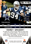 2015 Randy Gregory Panini Rookies & Stars LONGEVITY ROOKIE AUTO 22/99 AUTOGRAPH RC #RS-RG Dallas Cowboys