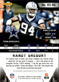 2015 Randy Gregory Panini Rookies & Stars LONGEVITY ROOKIE AUTO 22/99 AUTOGRAPH RC #RS-RG Dallas Cowboys