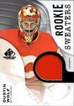 2023-24 Dustin Wolf Upper Deck SP Game Used ROOKIE SWEATERS JERSEY Calgary Flames #RS-DW