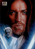 2025 Obi-Wan Kenobi Topps Chrome Star Wars Galaxy #9 16/99 WAVE REFRACTOR