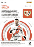 2022-23 Alvaro Garcia Panini Chronicles Soccer La Liga #271 04/10 GOLD REFRACTOR DYNAGON RAYO VALLECANO