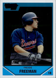 2007 Freddie Freeman Bowman Draft Picks and Prospects Chrome 1ST BOWMAN ROOKIE RC #BDPP12 Atlanta Braves 9