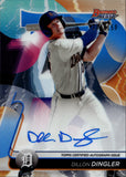 2020 Dillon Dingler Bowman's Best OF 2020 BLUE REFRACTOR AUTO 134/150 AUTOGRAPH #B20-DD Detroit Tigers