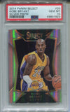 2014-15 Kobe Bryant Panini Select HOLO SILVER PSA 10 #20 Los Angeles Lakers HOF 1923