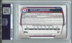 2023 Wyatt Langford Bowman Draft 1ST BOWMAN PSA 9 #BD106 Texas Rangers 9815