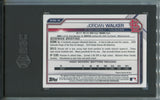2021 Jordan Walker Bowman Chrome Mega Box AUTO AUTOGRAPH SGC 9 #BCMA-JW St. Louis Cardinals 2968