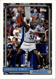 1992-93 Shaquille O'Neal Topps ROOKIE RC #362 Orlando Magic HOF 10
