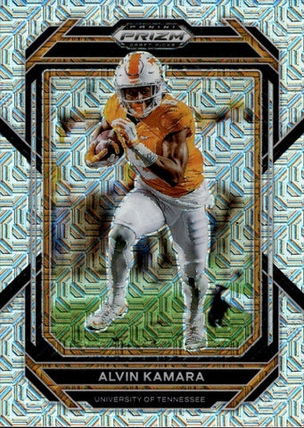 2023 Alvin Kamara Panini Prizm Draft Picks MOJO 10/25 #4 New Orleans Saints