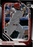 2026 Yadier Molina Donruss Optic BLACK LASER 03/39 #47 St. Louis Cardinals