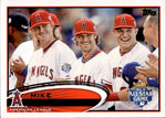 2012 Mike Trout Topps Update SP PHOTO VARIATION #US144 Anaheim Angels