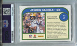 2024 Jayden Daniels Panini Score PROTENTIAL ROOKIE RC PSA 10 #3 Washington Commanders 3492
