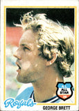 1978 George Brett Topps #100 Kansas City Royals HOF 2