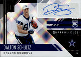 2018 Dalton Schultz Panini Unparalleled ROOKIE AUTO AUTOGRAPH RC #282 Dallas Cowboys