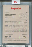 2021 Roberto Clemente Topps Project 70 Futura 1974 TOPPS #349 Pittsburgh Pirates HOF