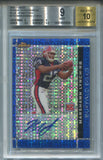 2007 Marshawn Lynch Topps Finest ROOKIE BLUE XFRACTOR AUTO 28/50 AUTOGRAPH RC BGS 9/10 #113 Buffalo Bills 5858