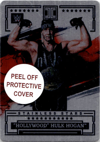 2023 "Hollywood" Hulk Hogan Panini Immaculate Collection WWE STAINLESS STARS 66/75 #25 WWE HOF