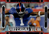 2025 Malik Nabers Panini Photogenic A DIFFERENT VIEW RED 40/99 #7 New York Giants