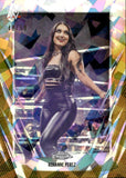 2026 Roxanne Perez Topps Chrome WWE Sapphire GOLD REFRACTOR 48/50 #65 Monday Night Raw
