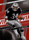 2026 Bo Jackson Panini The National VIP RED ICE PRIZM 50/99 #BJ Oakland Raiders