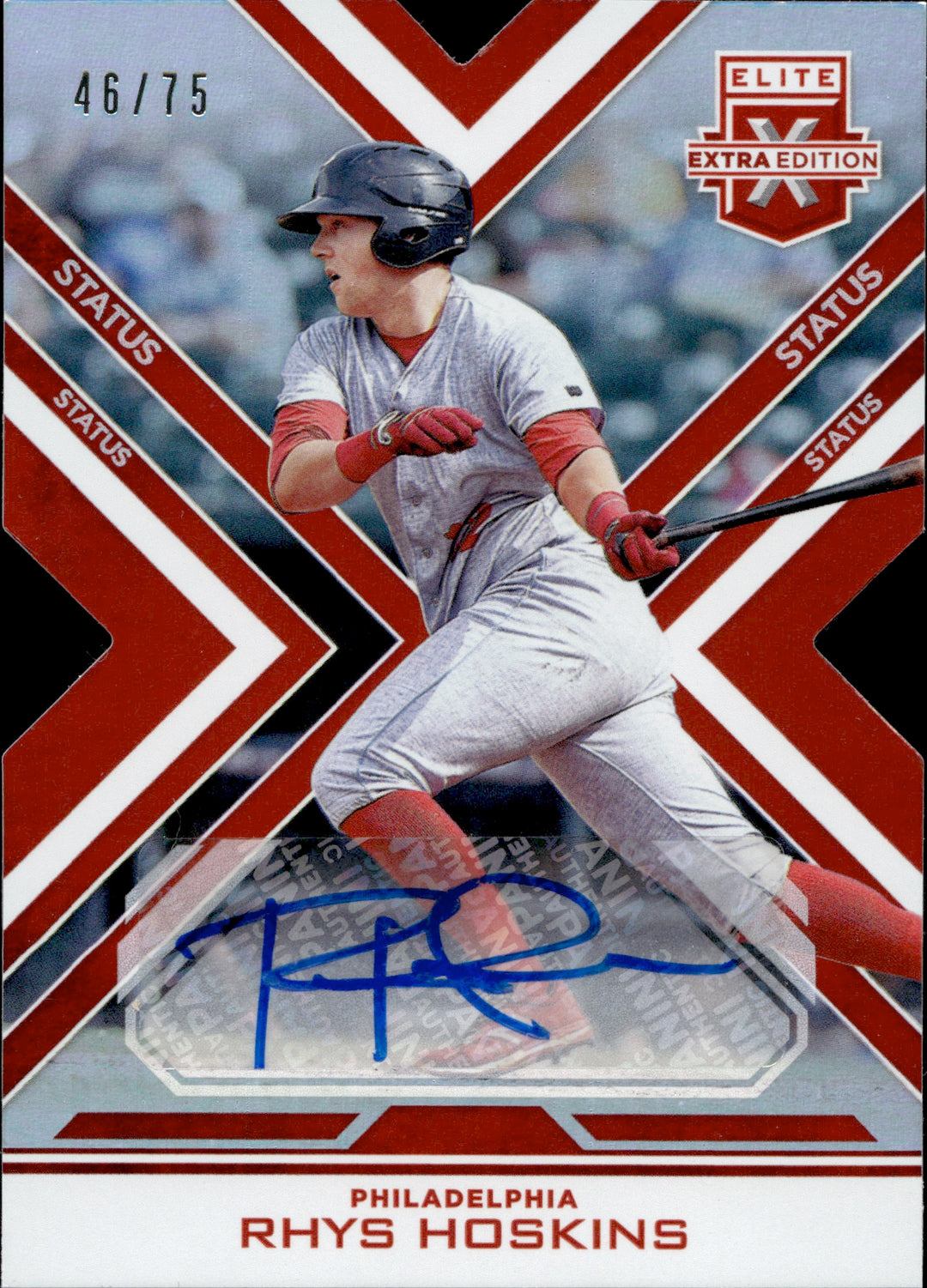 Panini absolute Rhys Hoskins hot redemption