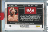 2024 Xavier Woods Panini Three Count WWE PURPLE FOIL PRIME MEMORABILIA SHIRT AUTO 17/25 AUTOGRAPH RELIC #PM-XWD Monday Night Raw